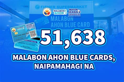 malabon ahon blue card link|Malabon distributes ahon blue cards.